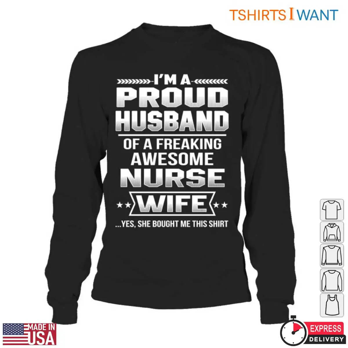 Proud Husband Statement Nurse Wife T Shirt 6 1.jpg