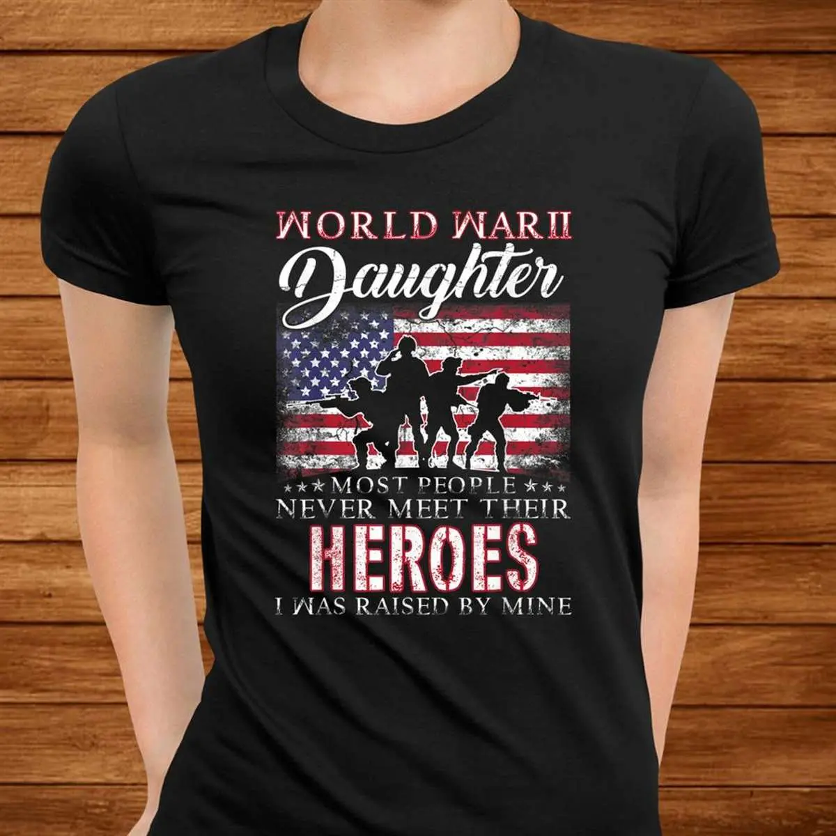 Proud WWII Veteran Daughter Shirt 9 Proud WWII Veteran Daughter Shirt Design