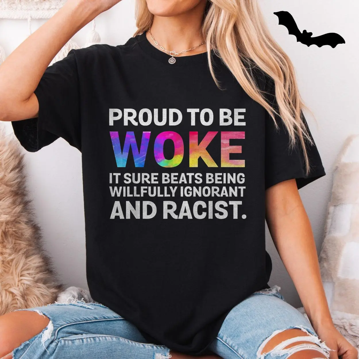 Proud to Be Woke T-shirt – Anti-Racism Equality Statement Tee 5 Proud to Be Woke T shirt E28093 Anti Racism Equality Statement Tee 5.jpg
