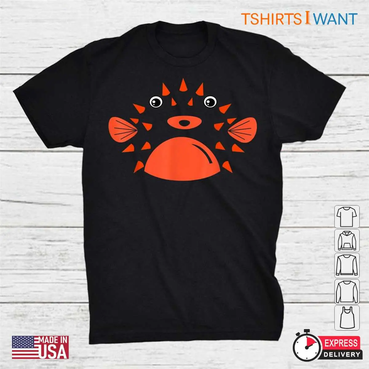 Puffer Fish Halloween Costume: Blow Costume Cute Easy Fish Halloween Shirt 1 Puffer Fish Halloween Costume Blowfish Cute Costume 1 1.jpg