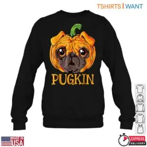 Pug Halloween Pumpkin Pugkin T-Shirt 4 Pug Halloween Pumpkin Pugkin T Shirt 2 1.jpg