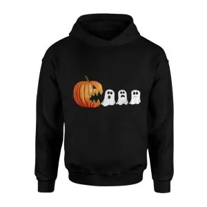 Pumpkin Eating Ghosts Funny Halloween T-Shirt 8 Pumpkin Eating Ghosts Funny Halloween T Shirt 2 1.jpg