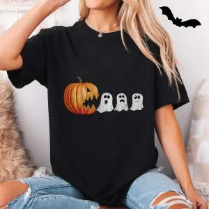 Pumpkin Eating Ghosts Funny Halloween T-Shirt 11 Pumpkin Eating Ghosts Funny Halloween T Shirt 5 1.jpg