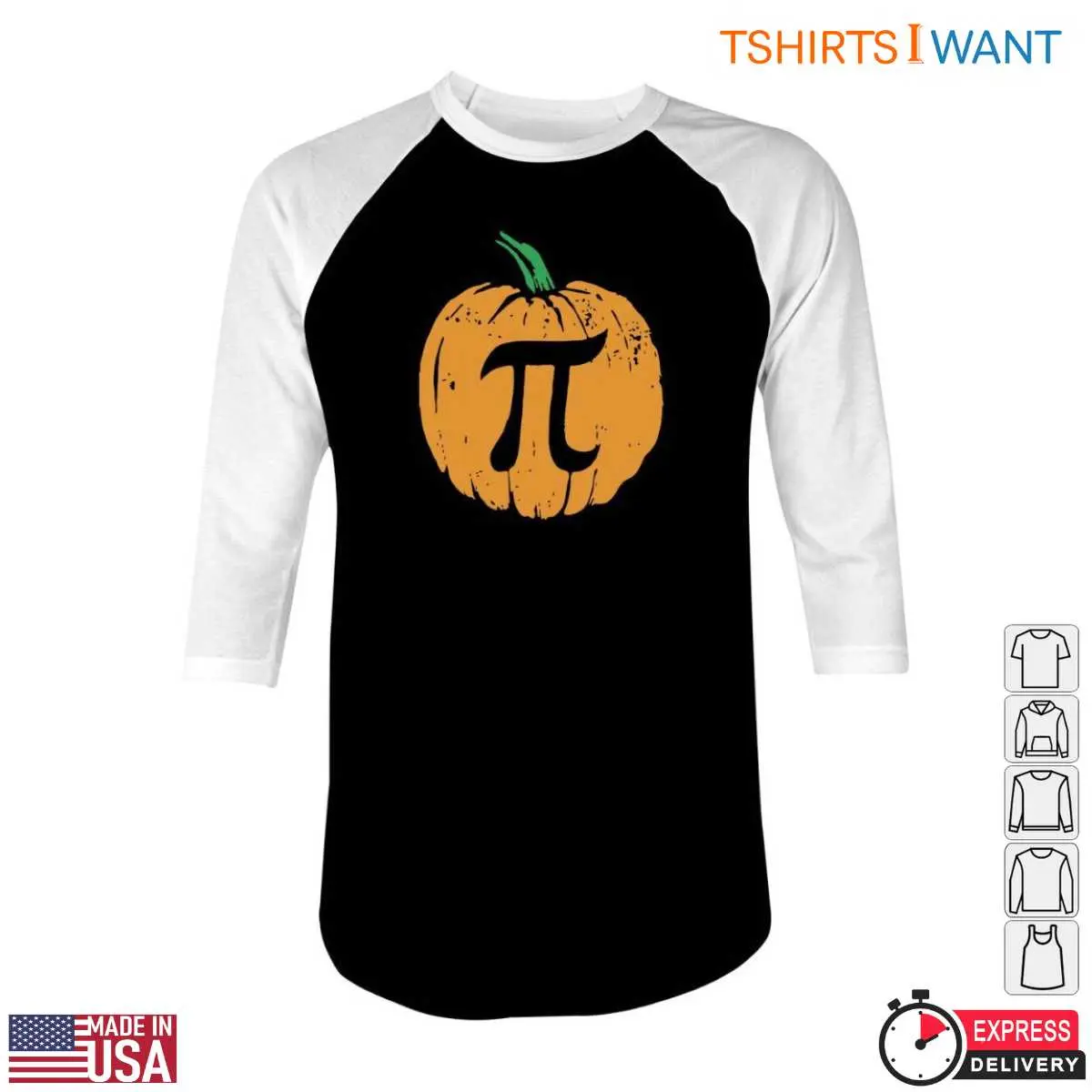 Pumpkin Pi T Shirt Math Twist Holiday Tee 4 1.jpg
