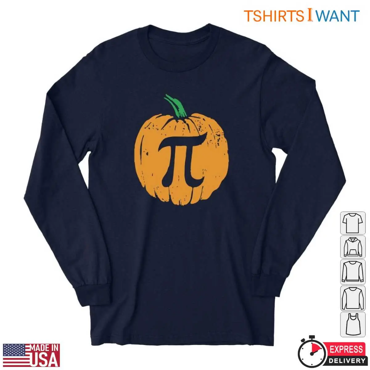 Pumpkin Pi T Shirt Math Twist Holiday Tee 5 1.jpg