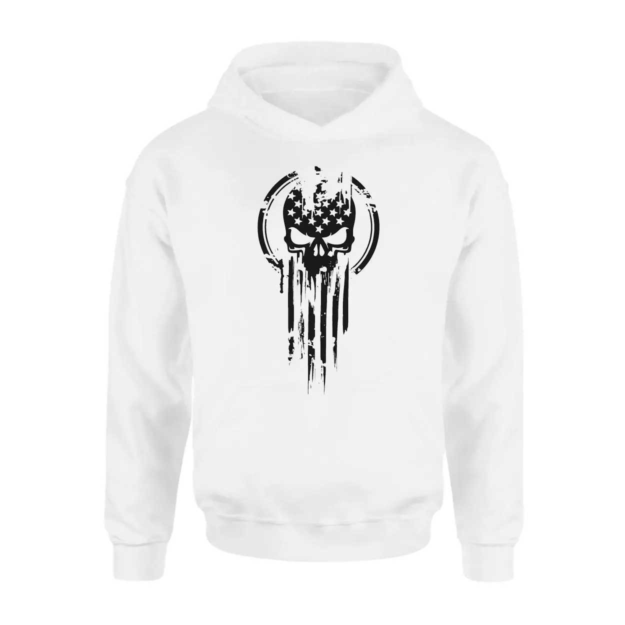 Punisher Skull American Flag Grunge Tactical T Shirt 2 1.jpg
