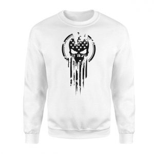 Punisher Skull American Flag Grunge Tactical T Shirt 3 1.jpg
