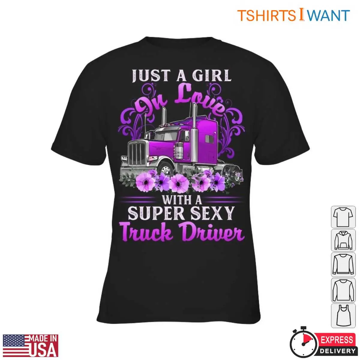 Purple Truck T-Shirt - Just a Girl in Love with a Super Sexy Truck Driver Graphic Tee 2 Purple Truck T Shirt Lady Trucker Love Design 2 1.jpg