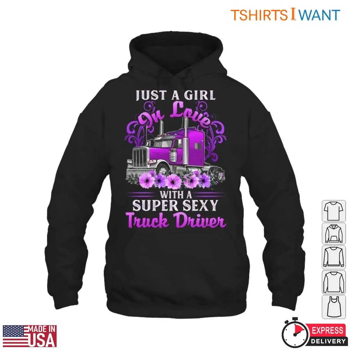 Purple Truck T-Shirt - Just a Girl in Love with a Super Sexy Truck Driver Graphic Tee 4 Purple Truck T Shirt Lady Trucker Love Design 4 1.jpg