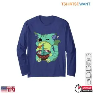 Ramen Cat Blue Monster Noodles T-Shirt 6 Ramen Cat Blue Monster Noodles T Shirt 2 1.jpg