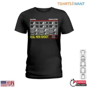 RAW Photography T-Shirt - Real Men Shoot RAW Funny Camera Design 8 Raw Photography T Shirt Real Men Shoot RAW 3 1.jpg