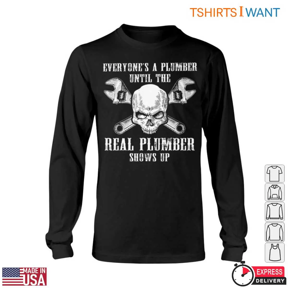 Real Plumber T Shirt Real Plumbers Always Show Up 6 1.jpg