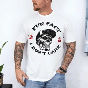 Rebel Skull Fun Fact I Dont Care T Shirt 4 1.jpg