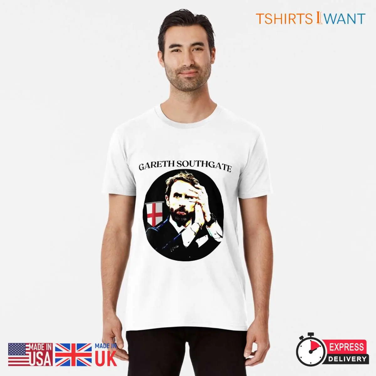 Show Respect to Gareth Southgate The Greatest England Coach Shirts 13 Respect to Gareth Southgate T-Shirt Design