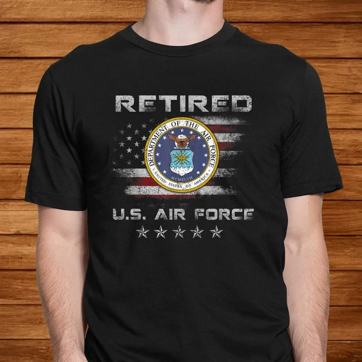 Retired Air Force Veteran Patriotic Shirt 2 Retired Air Force Veteran Patriotic Shirt 2 1.jpg