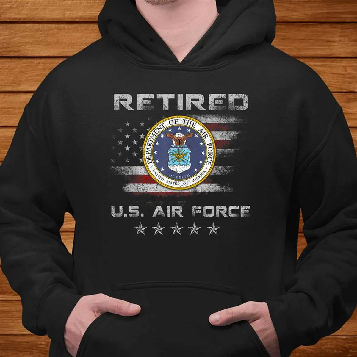 Retired Air Force Veteran Patriotic Shirt 4 Retired Air Force Veteran Patriotic Shirt 4 1.jpg
