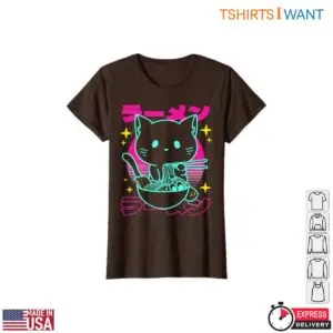 Retro Cat Neon Ramen T-Shirt 10 Retro Cat Neon Ramen T Shirt 3 1.jpg
