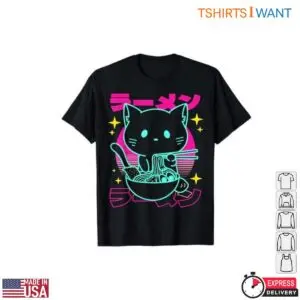 Retro Cat Neon Ramen T-Shirt 15 Retro Cat Neon Ramen T Shirt 8 1.jpg