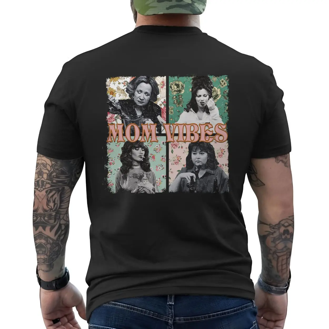 Retro Funny Mom Vibes T shirt E28093 Vintage Aesthetic Graphic Tee 6.jpg