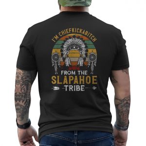 Retro Native Feather Headdress Vintage Sunset T Shirt 6 1.jpg