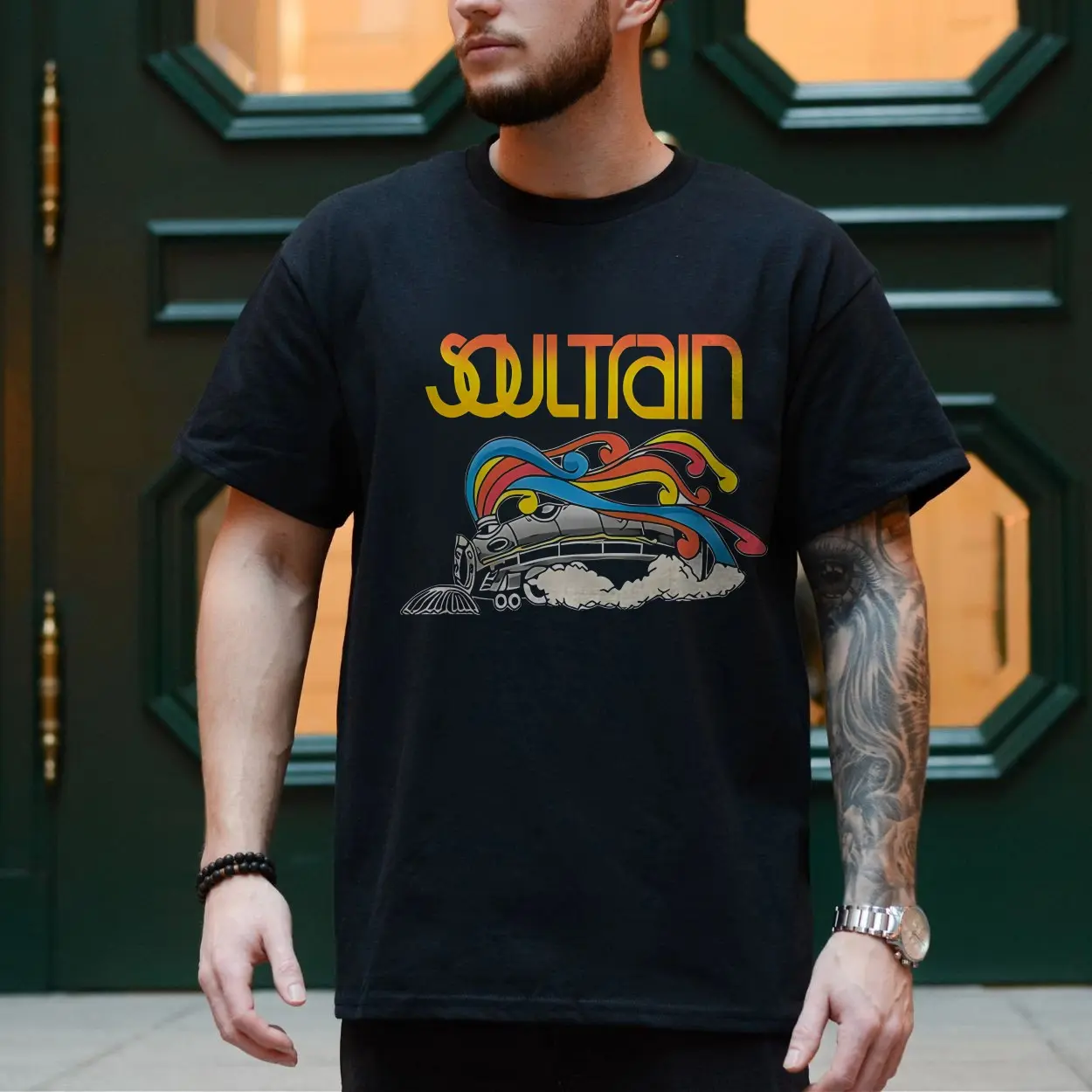 Retro Soul Train T Shirt E28093 Vintage Funky Train Graphic Tee 4.jpg