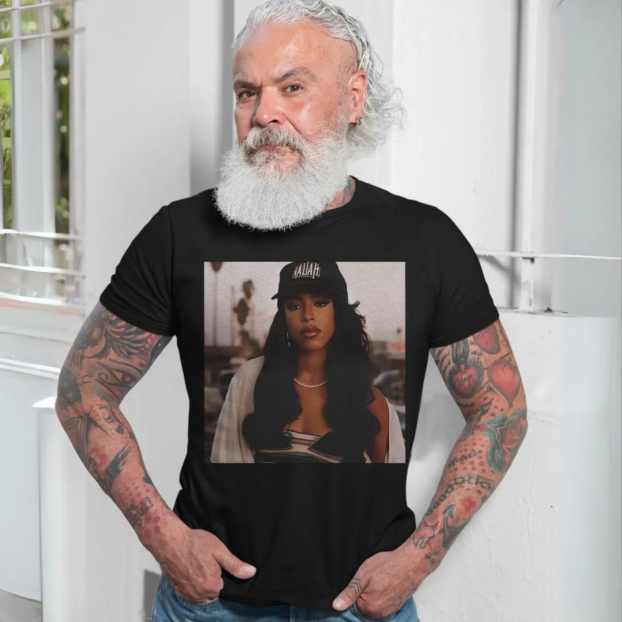 Retro Streetwear T Shirt E28093 Aaliyah Inspired 90s Style Graphic Tee 7.jpg