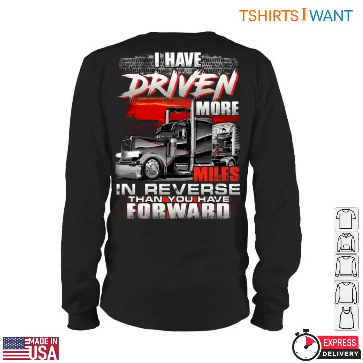 Reverse Driving Experience Graphic Trucker T Shirt 5 1.jpg
