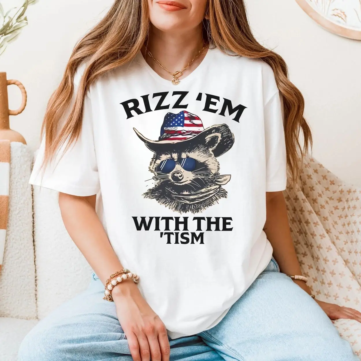 Rizz Em With The Tism T Shirt Funny Raccoon Meme Autistic Humor 5 1.jpg