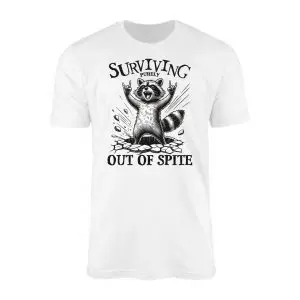 Rock On Raccoon Funny Punk Animal Graphic T Shirt 1 1.jpg