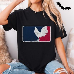Rooster MLB Parody Farm Animal Distressed T Shirt 5 1.jpg