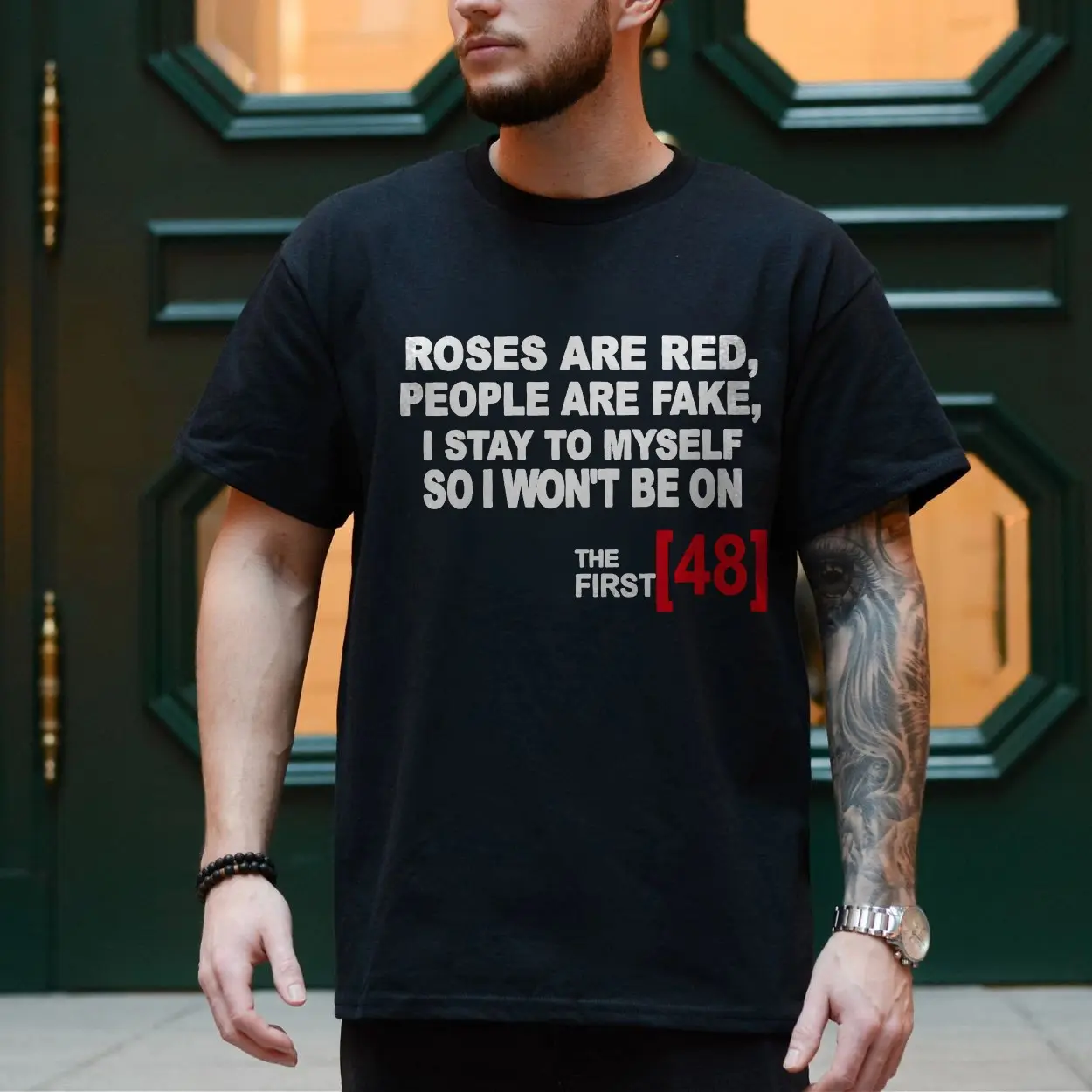 Roses Are Red, People Are Fake The First [48] Shirt 4