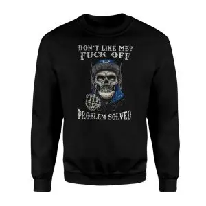 Rude Skeleton Middle Finger Tee – Savage Attitude Problem Solved Shirt 9 Rude Skeleton Middle Finger Tee E28093 Savage Attitude Problem Solved Shirt 3.jpg