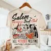 Salem Book Club Shirt – Funny Witches Read Booze Bats Halloween Tee 4 Salem Book Club Shirt – Funny Witches Read Booze Bats Halloween Tee 1