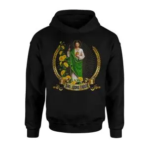 San Judas Tadeo T-Shirt – Religious Graphic Tee with Sunflowers 8 San Judas Tadeo T Shirt E28093 Religious Graphic Tee with Sunflowers 2.jpg