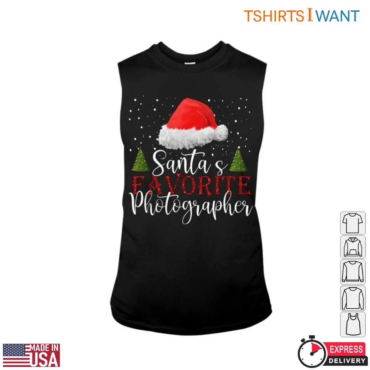 Santa Claus Photography T Shirt Santas Photographer 4 1.jpg