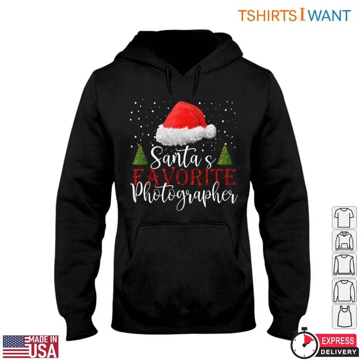 Santa Claus Photography T Shirt Santas Photographer 5 1.jpg
