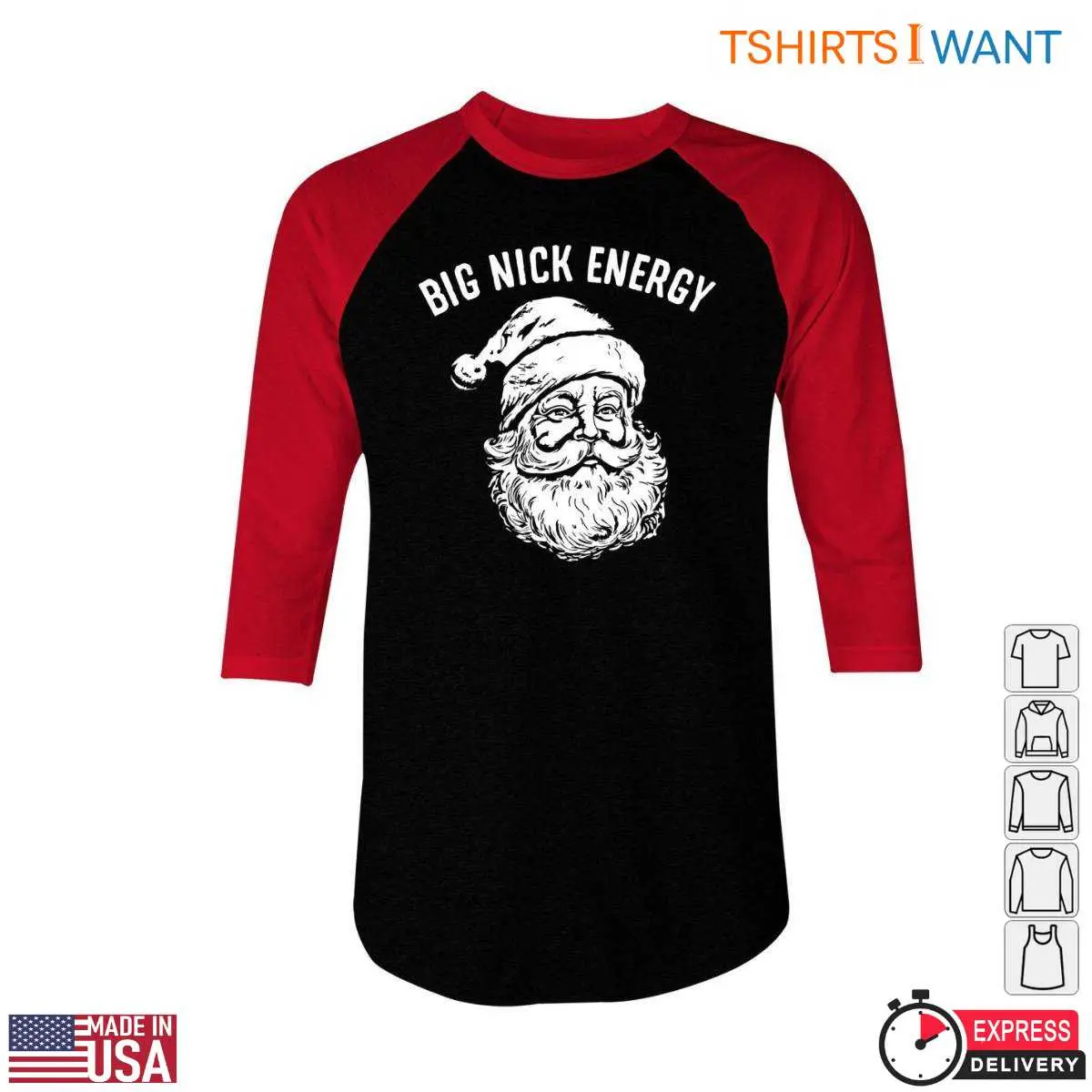 Santa Claus Shirts E28093 Big Nick Energy Holiday Tee 5.jpg