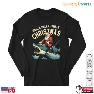 Santa Shark T-Shirt - Have a Holly Jawlly Christmas 6 Santa Shark T Shirt Have a Holly Jaws Christmas 2 1.jpg