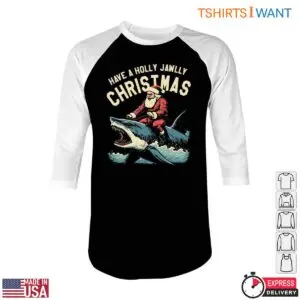 Santa Shark T-Shirt - Have a Holly Jawlly Christmas 9 Santa Shark T Shirt Have a Holly Jaws Christmas 5 1.jpg