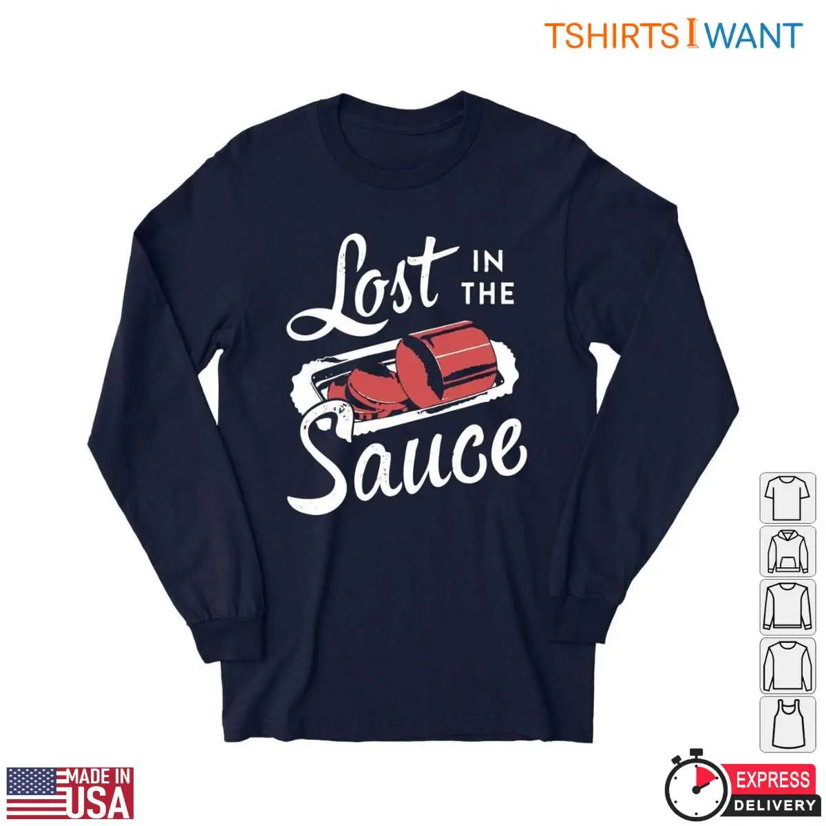 Sauce Graphic T Shirt Lost in the Sauce Cooking Fun 2 1.jpg