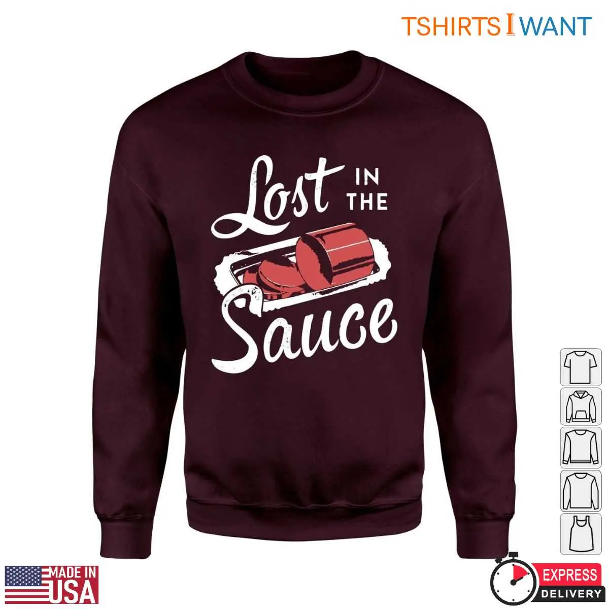 Sauce Graphic T Shirt Lost in the Sauce Cooking Fun 3 1.jpg