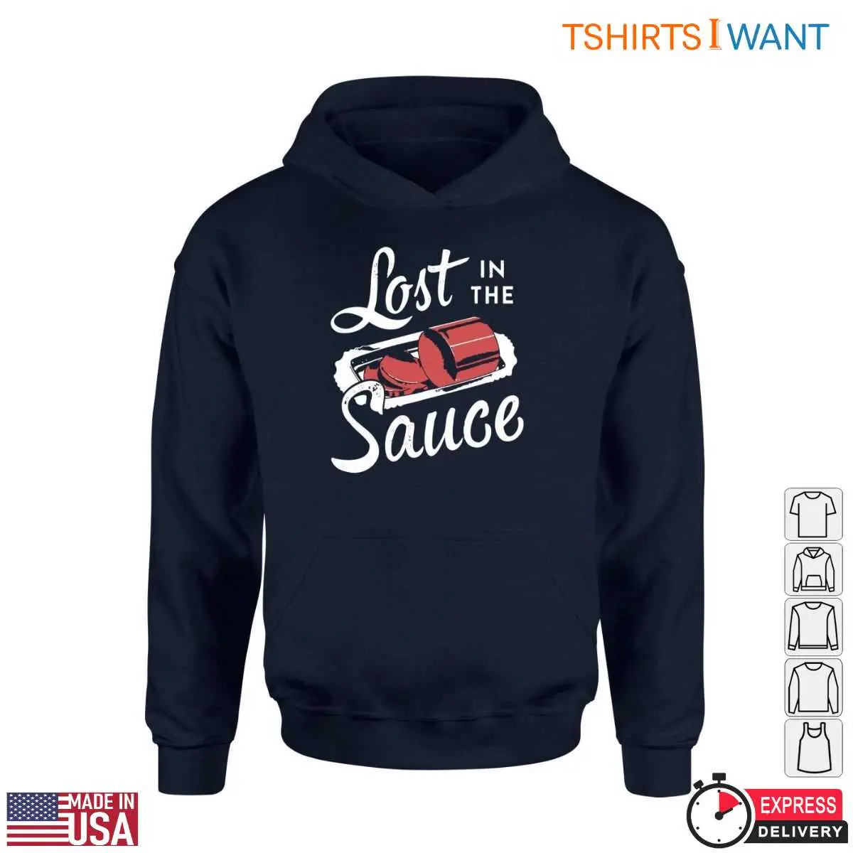 Sauce Graphic T Shirt Lost in the Sauce Cooking Fun 4 1.jpg