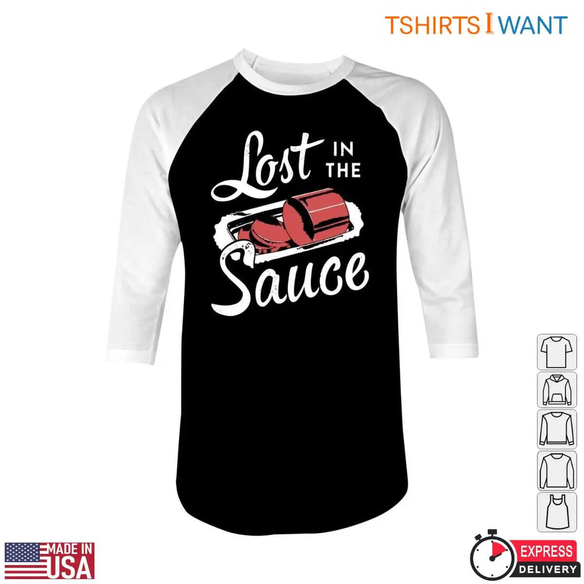 Sauce Graphic T Shirt Lost in the Sauce Cooking Fun 5 1.jpg