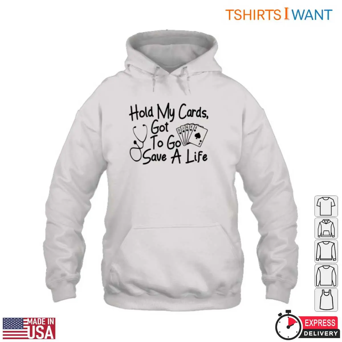 Save A Life Emergency Response Nurse T-Shirt 13 Save A Life T-Shirt Detail
