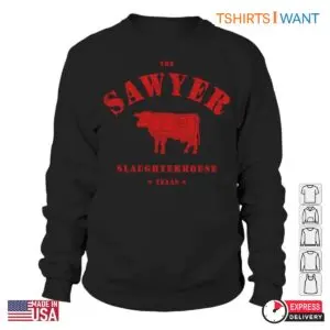 Sawyer Slaughterhouse Texas T-Shirt - Horror Movie Inspired Graphic Tee 6 Sawyer Slaughterhouse Texas T Shirt Horror Movie Inspired Graphic Tee 2 1.jpg