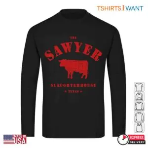 Sawyer Slaughterhouse Texas T-Shirt - Horror Movie Inspired Graphic Tee 7 Sawyer Slaughterhouse Texas T Shirt Horror Movie Inspired Graphic Tee 3 1.jpg