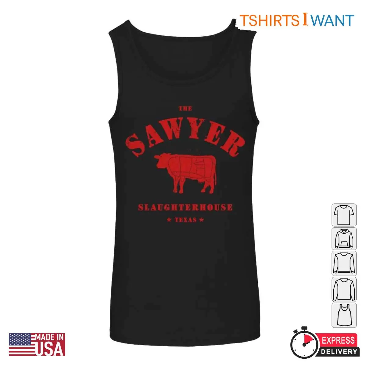 Sawyer Slaughterhouse Texas T-Shirt - Horror Movie Inspired Graphic Tee 5 Sawyer Slaughterhouse Texas T Shirt Horror Movie Inspired Graphic Tee 5 1.jpg