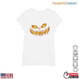 Scary Jack O Lantern Fiery Pumpkin T-Shirt 8 Scary Jack O Lantern Fiery Pumpkin T Shirt 3 1.jpg