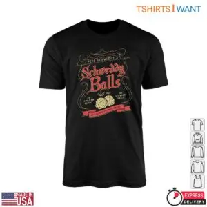 Schweddy Balls T Shirt E28093 Hilarious Food Humor Holiday Tee 1.jpg