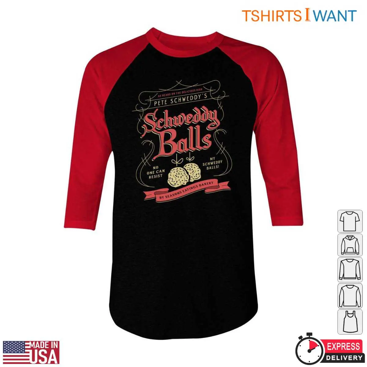 Schweddy Balls T Shirt E28093 Hilarious Food Humor Holiday Tee 4.jpg